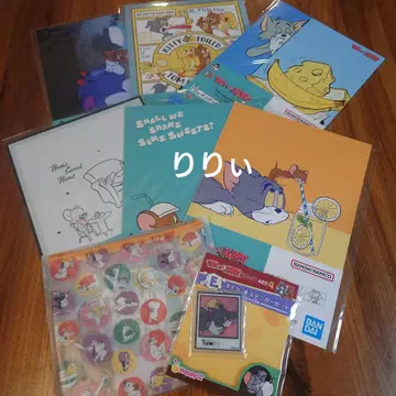 제일복권 톰과 제리 포스터 파우치 스티커