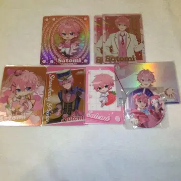 스토푸리 사토미군 컬렉션 카드 산리오 캔배치 포토 카드