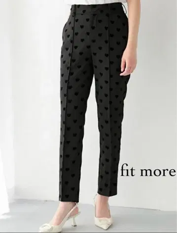 핏모어 fitmore 하트 플로키 팬츠