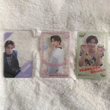 치넨 히데카즈 특전 포토 카드