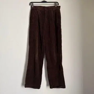 Burton 영국제 브라운 코듀로이 팬츠