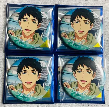 Free! hometown 이와미 캔뱃지 야마자키 소스케 4개