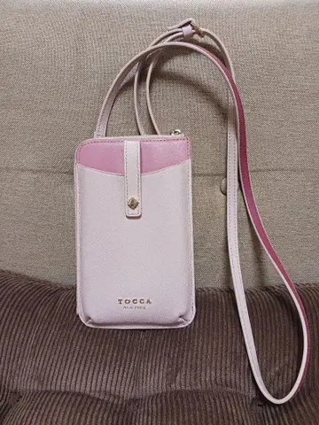 TOCCA 스마트폰 숄더백 핑크