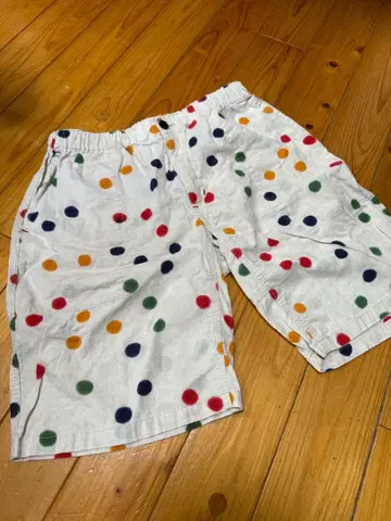 레어 TIGRE BROCANTE 도트 무늬 숏팬츠