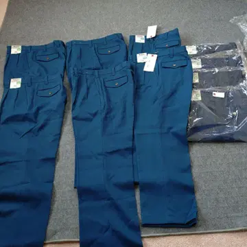 Jichodo 워크 팬츠 네이비 88 4벌 세트