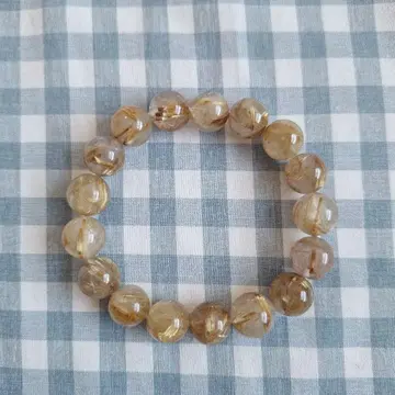 [ 즉시 구매 OK ] 루틸 쿼츠 팔찌 약 11.5mm