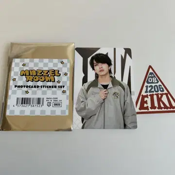 MAZZEL EIKI 에이키 마제베야 포토 카드 스티커 세트