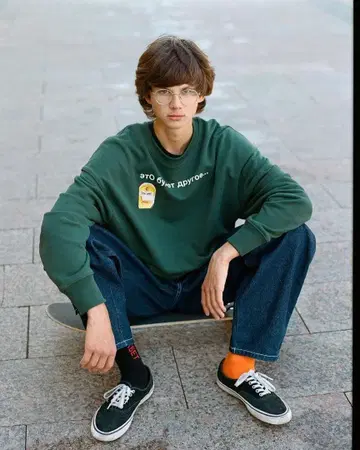 XL RASSVET 라스베트 맨투맨 GOSHA PACCBET