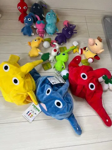 닌텐도 피크민 봉제 인형 모음 세트