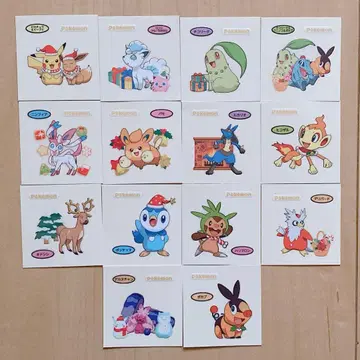 포켓몬빵 씰 데코 캐릭터 씰 데코 캐릭터 씰 214