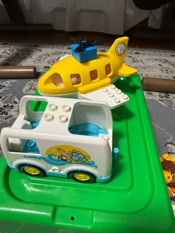 LEGO duplo 비행기 헬리콥터 세트