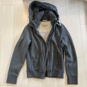 Abercrombie & Fitch 그레이 후드티 S