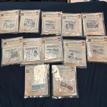 제일복권 드래곤볼 H상 MOKUJI 스탠드&로고 블록 12종