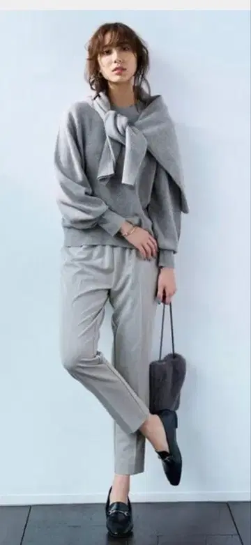 속기모 이지 테이퍼드 팬츠 네오 써모