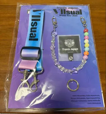 Travis Japan VIIsual 스마트폰 스트랩 월드 투어