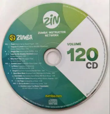 ZIN 120 CD Zumba