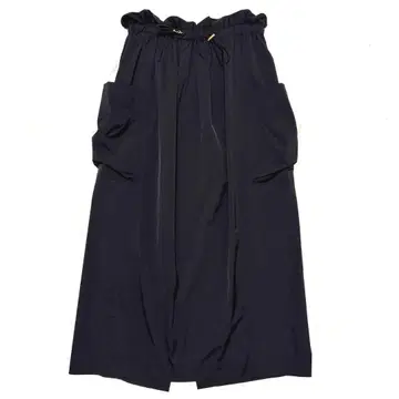 새상품급 24SS 브라이트 타프타 드로스트 스커트 발수 워셔블 S