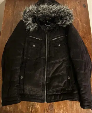 00s y2k 충전솜 퍼 자켓 XL 남성용 다운 보아