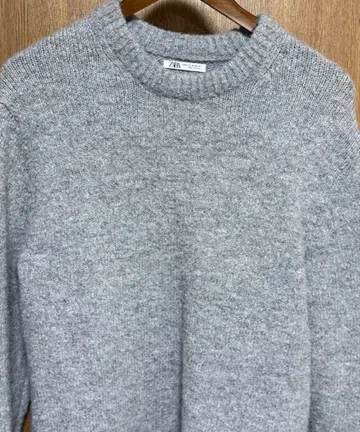ZARA 니트 그레이 M 사이즈