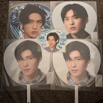 SnowMan [ 메구로 렌 ] 부채 묶음 판매