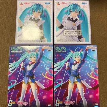 하츠네 미쿠 클래시컬 메이드 건담 피규어