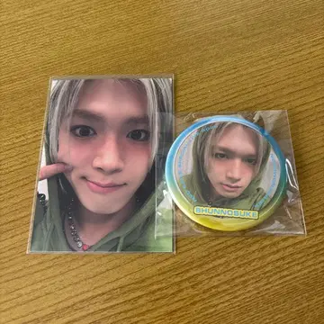 KID PHENOMENON 사토 슌노스케 포토 카드 캔뱃지