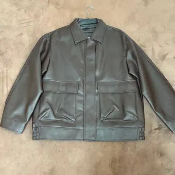 GU 가죽 자켓