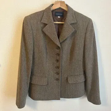 brown tailorjacket (HARTFORD)/테일러드 자켓