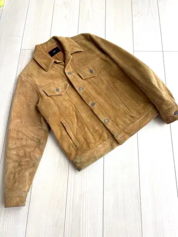 러그스 맥레거 3rd TRUCKER LEATHER JACKET XL