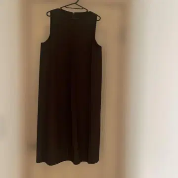 매킨토시 철학 슬리브리스 롱 원피스 짙은 갈색