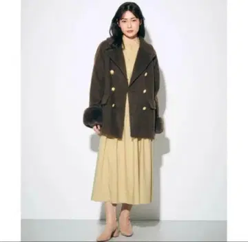 그레이스 콘티넨탈 샤기 피코트 [클리닝 완료]