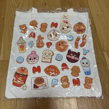 호빵맨 뮤지엄 한정판 FOODY ANPANMAN 토트백