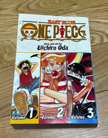 원피스 1-3권 세트 영문판