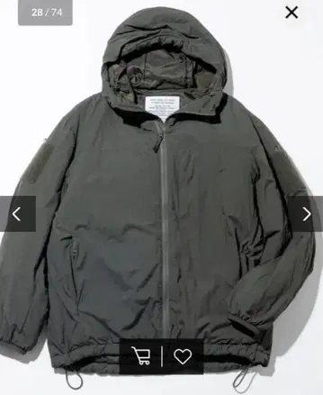 하이 로프트 후디 자켓 플리마켓 차콜 S 사이즈