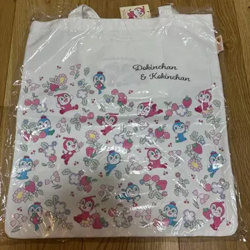 짤랑이 코킨이 플라워 토트백