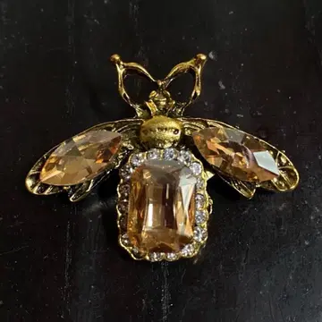 해외 빈티지 브로치 골드 액세서리 코사지 앤티크