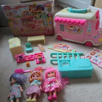 멜짱 포켓멜 주방 카&인형 3개 세트