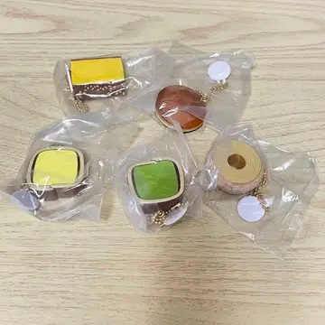 문명당 도쿄 3시의 간식 마스코트 5종 가챠 키링 미니어처 참