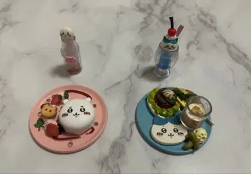 귀여운 캐릭터 미니어처 푸드 세트