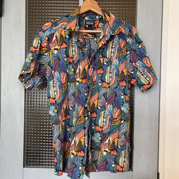 새상품급 patagonia 반팔 셔츠 M 오가닉 코튼