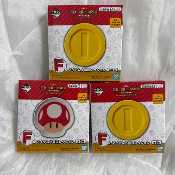 슈퍼 마리오 코인 버섯 피치 공주 스커트 3개 세트