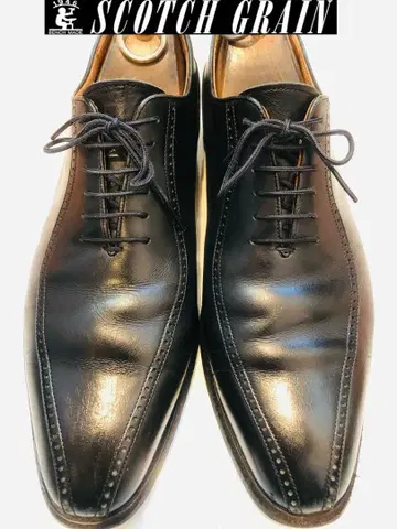 새상품급 정가 30,000엔! 스코치 그레인 투심 비즈니스 슈즈 26