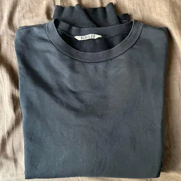 AURALEE ELASTIC HIGH GAUGE SWEAT P/O