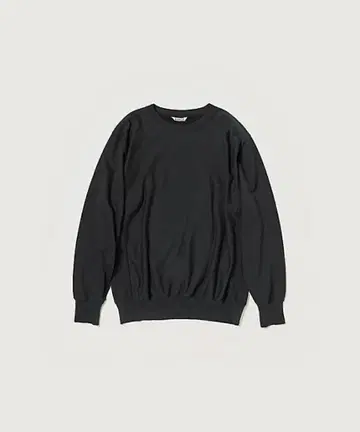 AURALEE ELASTIC HIGH GAUGE SWEAT P/O