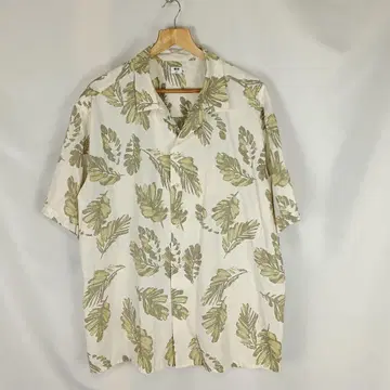UNIQLO 유니클로 하와이안 셔츠 XL 보타니컬 B4238