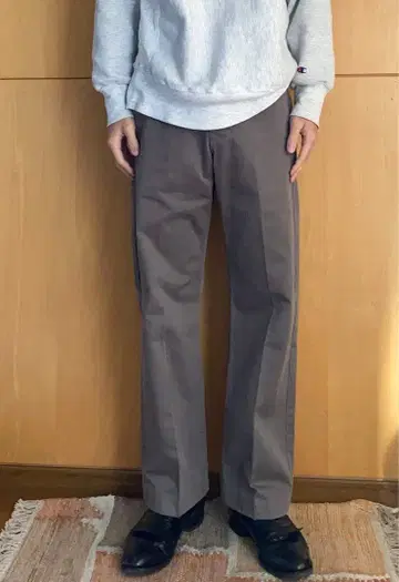 MHL 마가렛 하웰 그레이 워크 팬츠 S 사이즈