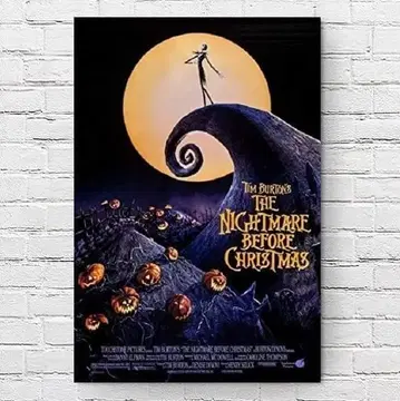 대형 영화 포스터 나이트메어 비포어 크리스마스 US판 of3