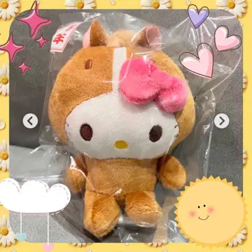 세븐일레븐 한정판 헬로키티 2026년 말띠(말) 마스코트 키링