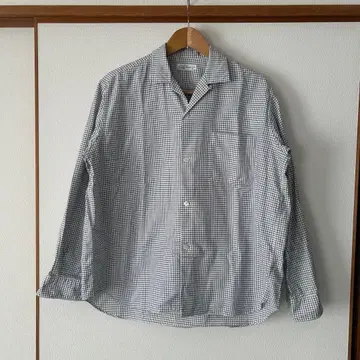 [ 새상품급 ] sans limite 산리미트 긴팔 오픈 카라 셔츠 0