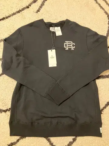 REIGNING CHAMP 블랙 스웨트 셔츠 M 론 헤르만